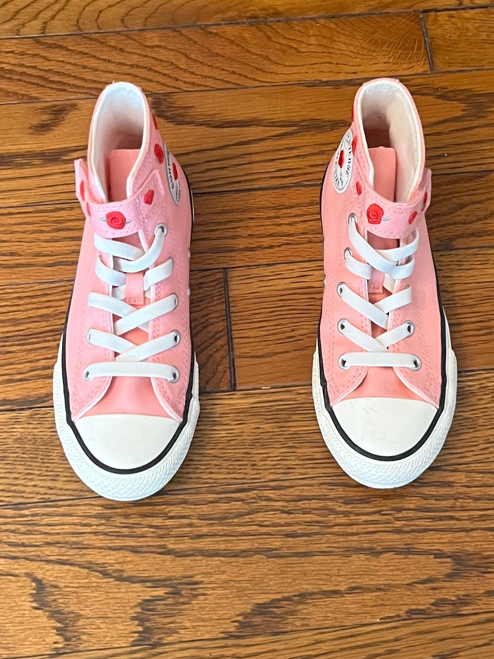 Converse Kids High-Top Sneakers in Pink